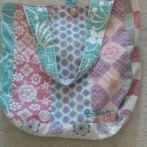 Super cute Billabong Patchwork Tote Bag